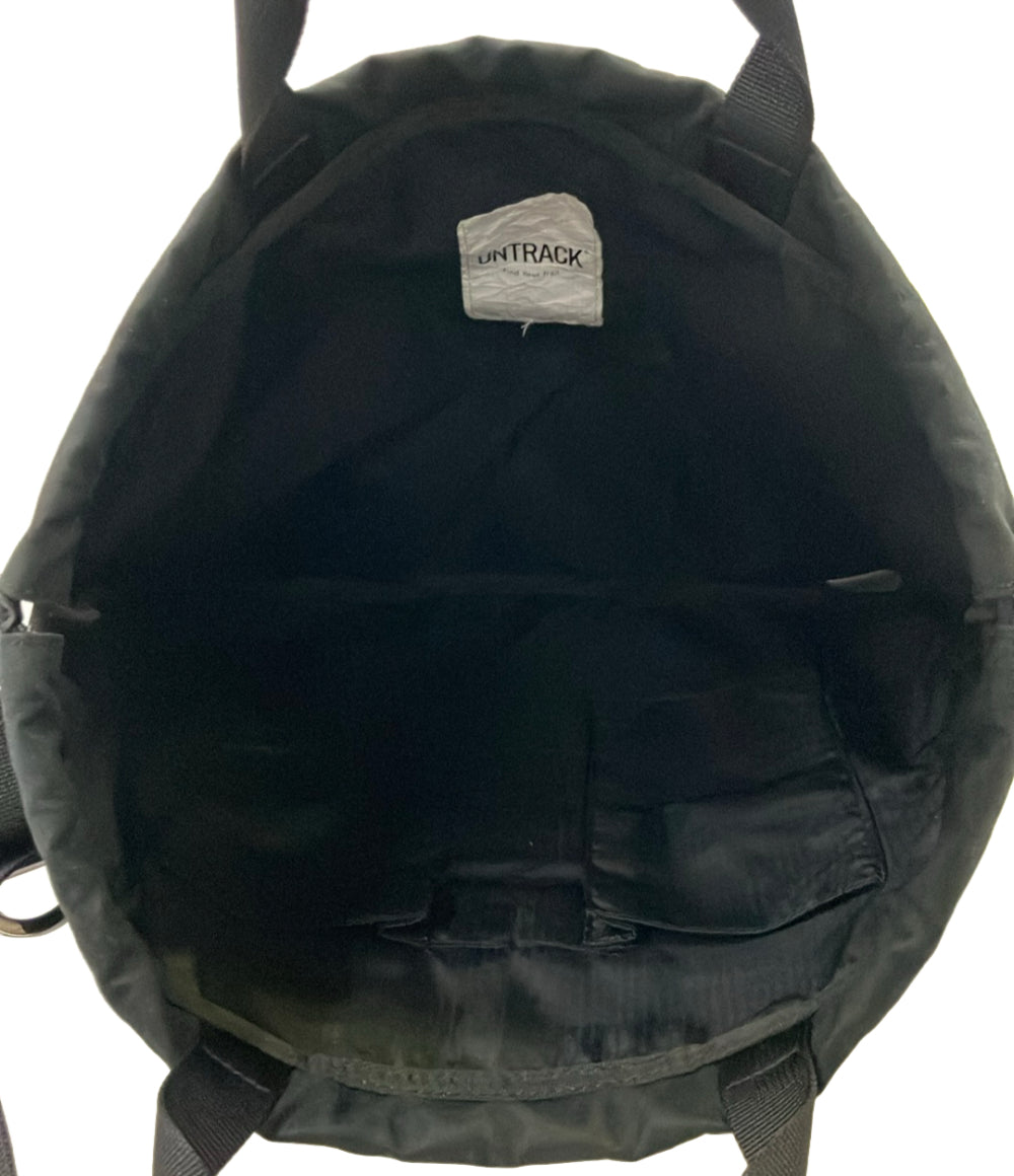 UNTRACK 2wayハンドバッグ ショルダーバッグ メンズ アントラック