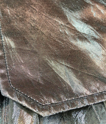 Sacai メタリックシルバー プリーツスカート 21-05563 レディース SIZE 2 (M) サカイ