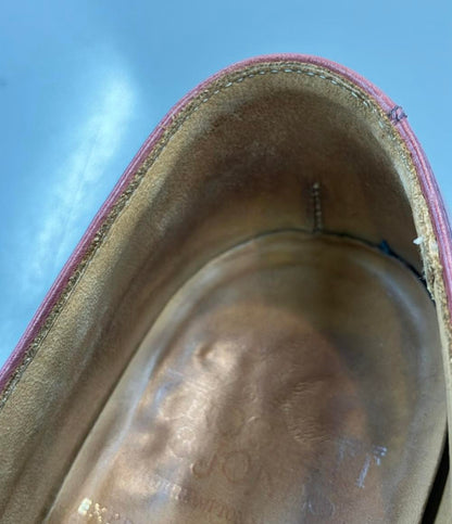 CROCKETT&JONES ドレスシューズ × 別注Paul Smith ストレートチップ バーガンディ メンズ SIZE 7 (25.5cm) クロケットアンドジョーンズ