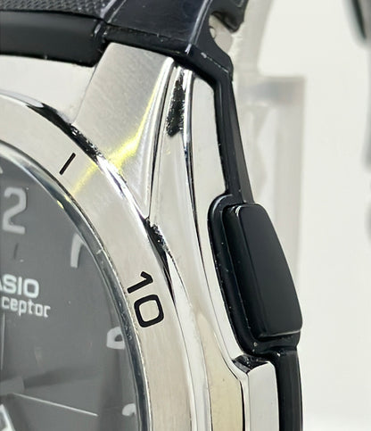 CASIO 腕時計 ソーラー ブラック WVA-M610 メンズ カシオ