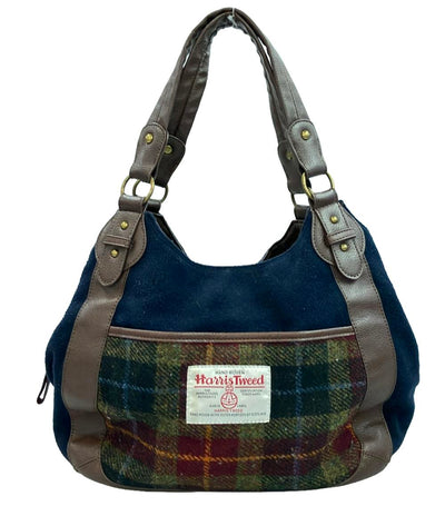 ハリスツイード ボアツイードショルダーバッグ 肩掛け レディース HARRIS TWEED