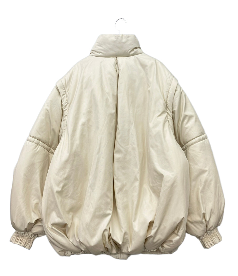 美品 AMERI アウタージャケット 2WAY WAVE STITCH PADDED JACKET レディース SIZE M アメリ