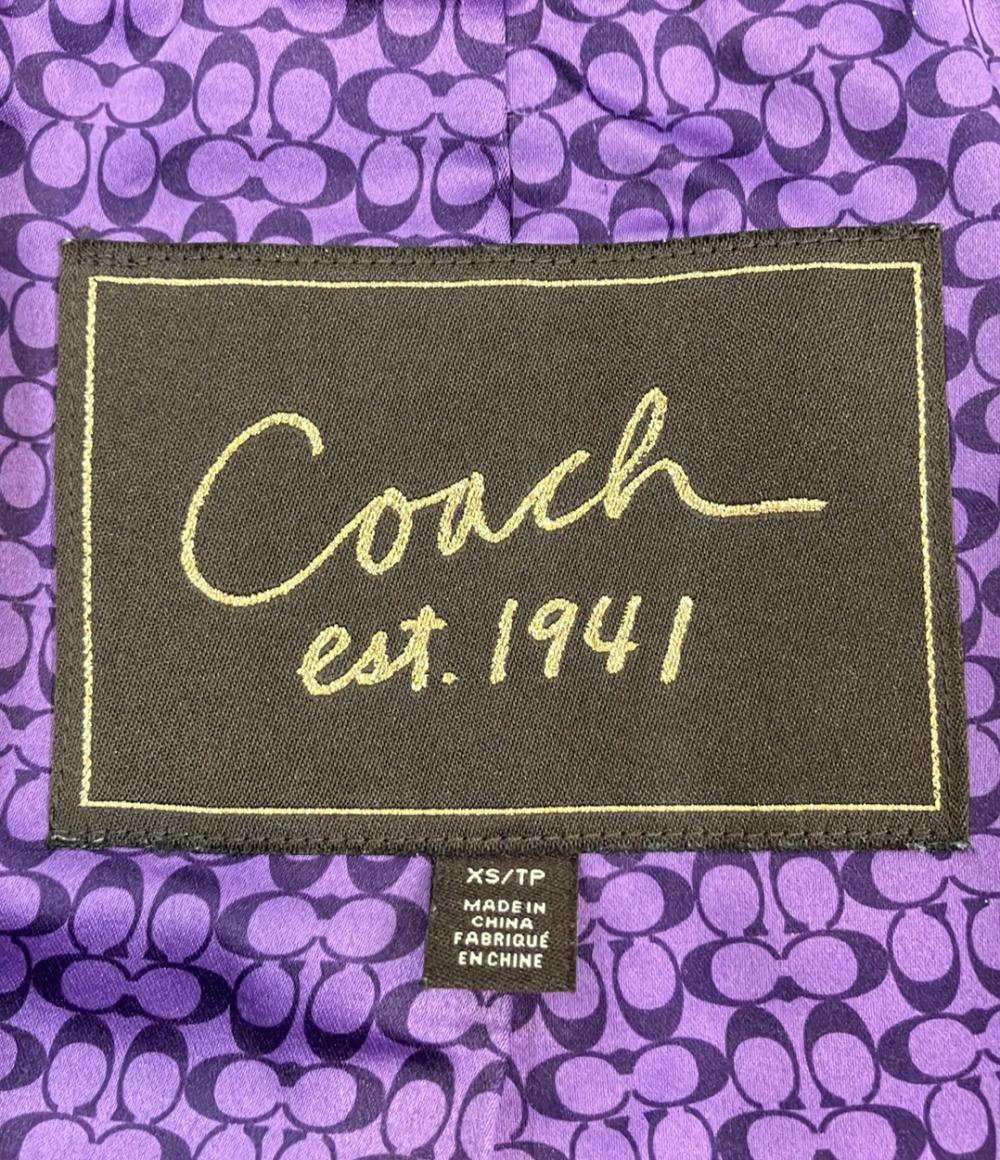 COACH キルティングコート レディース SIZE XS コーチ
