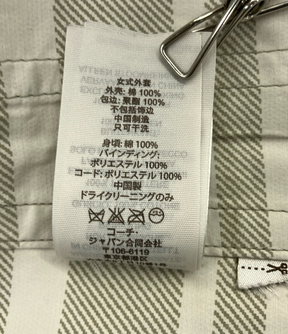 COACH ジップアップ フーディーコート RN#132154 CA# 57398 レディース SIZE XS コーチ