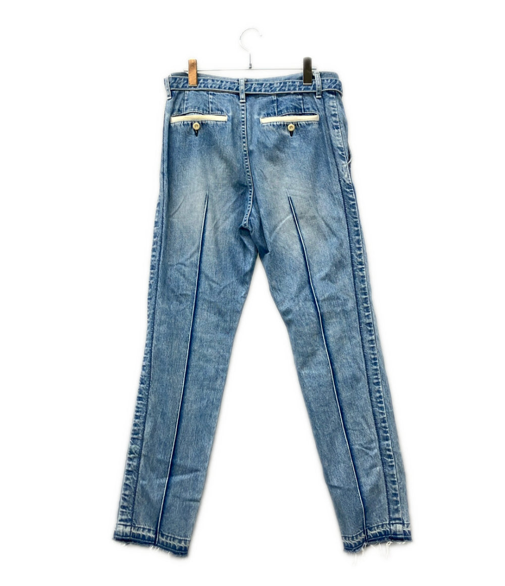 Sacai ベルテッド カットオフ デニムパンツ 20-02365M メンズ SIZE 2 サカイ