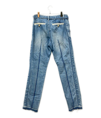 Sacai ベルテッド カットオフ デニムパンツ 20-02365M メンズ SIZE 2 サカイ
