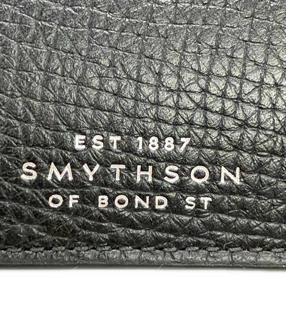 美品 SMYTHSON ポーチ ジップカレンシーケース 牛革 ユニセックス スマイソン