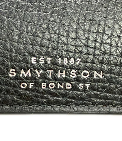 美品 SMYTHSON ポーチ ジップカレンシーケース 牛革 ユニセックス スマイソン