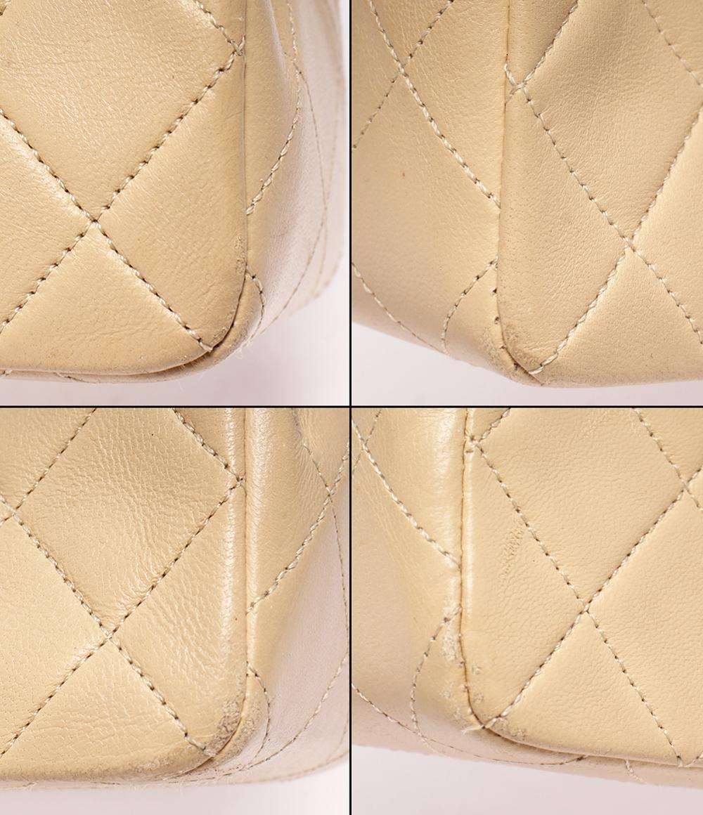 CHANEL チェーンショルダーバッグ ラムスキン ゴールド金具 斜め掛け ミニマトラッセ レディース シャネル