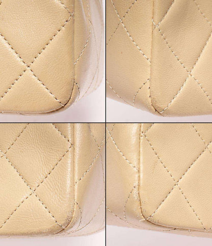 CHANEL チェーンショルダーバッグ ラムスキン ゴールド金具 斜め掛け ミニマトラッセ レディース シャネル