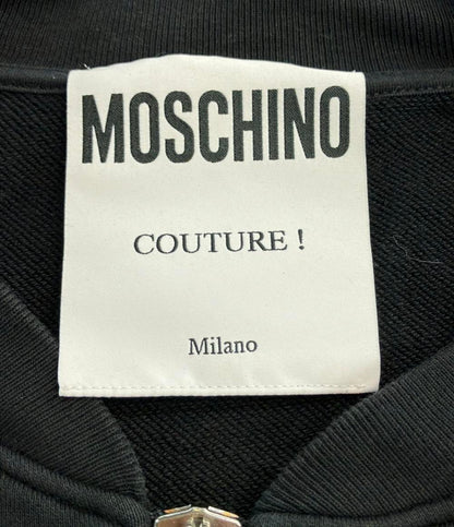 美品 モスキーノ ジップアップスウェット レディース SIZE 50 (XL) MOSCHINO