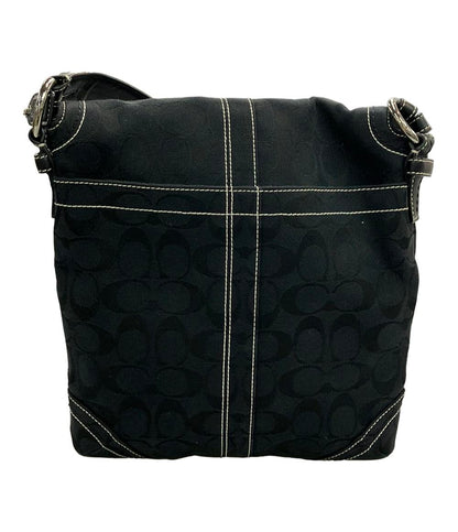 美品 コーチ ショルダーバッグ 斜め掛け シグネチャー 10082 レディース COACH