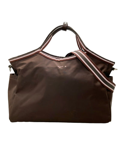Agnes b. VOYAGE 2way ボストンバッグ ショルダーバッグ 斜め掛け レディース アニエスベーボヤージュ