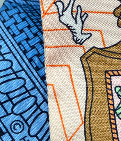 HERMES スカーフ シルク100% ツイリー オブジェ・ドゥ・キュリオジテ レディース エルメス