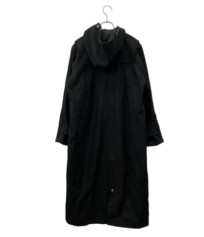 FOUFOU ダッフルコート the duffle coat ロング丈 4Bトグルボタン フラップポケット フード付き FF222C002 レディース SIZE 1 (S) フーフー