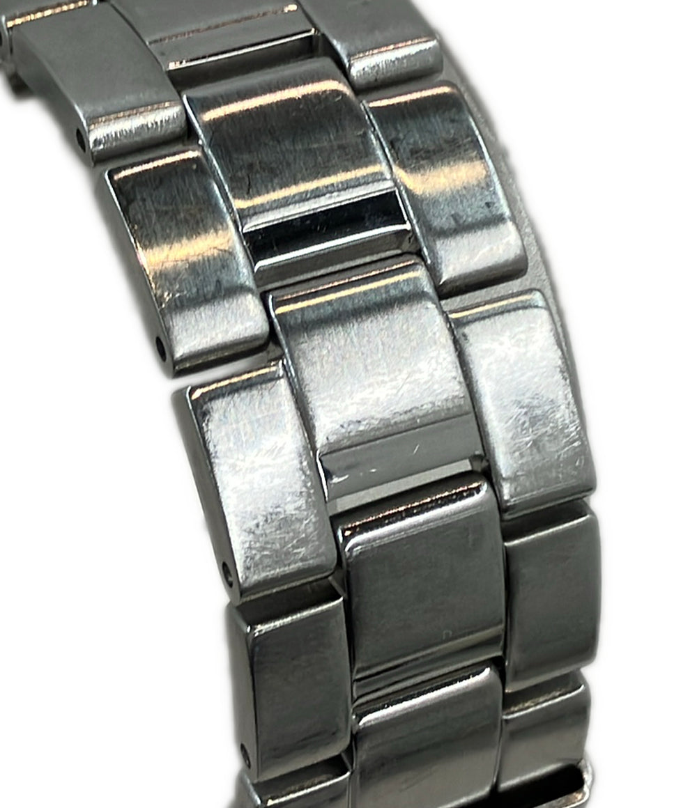 SEIKO 腕時計 クオーツ ブラック 6T63-00D0 メンズ セイコー