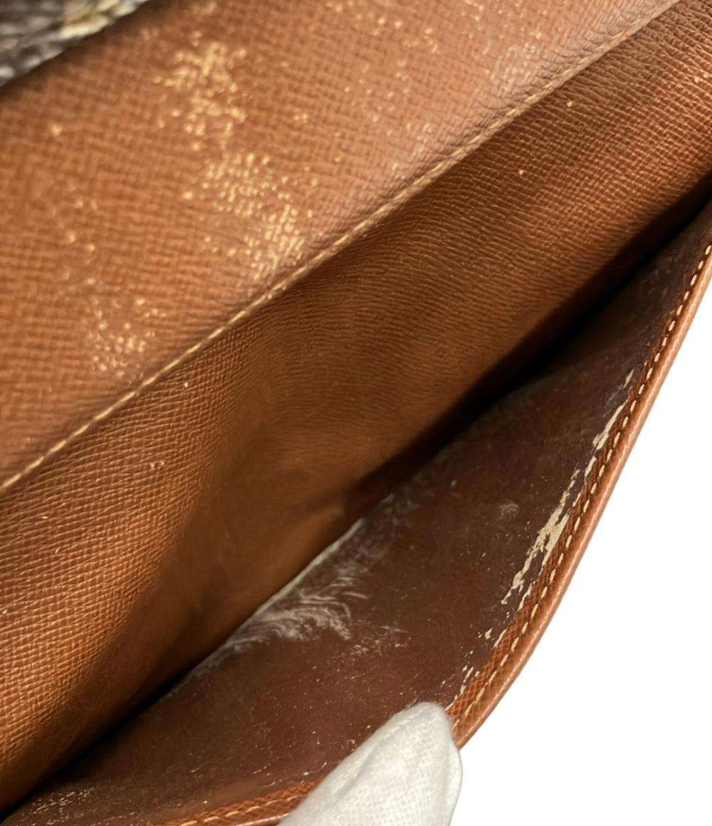 LOUIS VUITTON 長財布 三つ折り パスポートケース ポシェット パスポール モノグラム M60135 レディース メンズ ルイ・ヴィトン