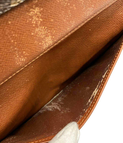 LOUIS VUITTON 長財布 三つ折り パスポートケース ポシェット パスポール モノグラム M60135 レディース メンズ ルイ・ヴィトン