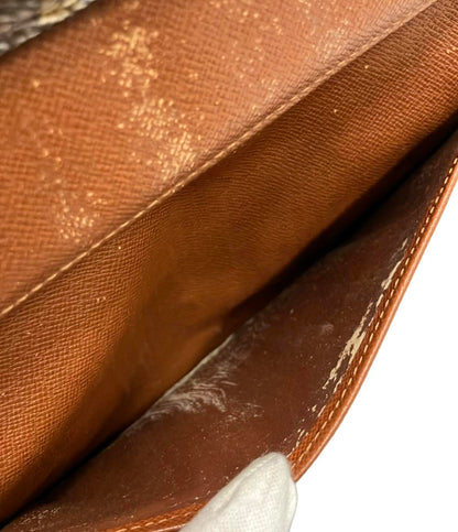LOUIS VUITTON 長財布 三つ折り パスポートケース ポシェット パスポール モノグラム M60135 レディース メンズ ルイ・ヴィトン