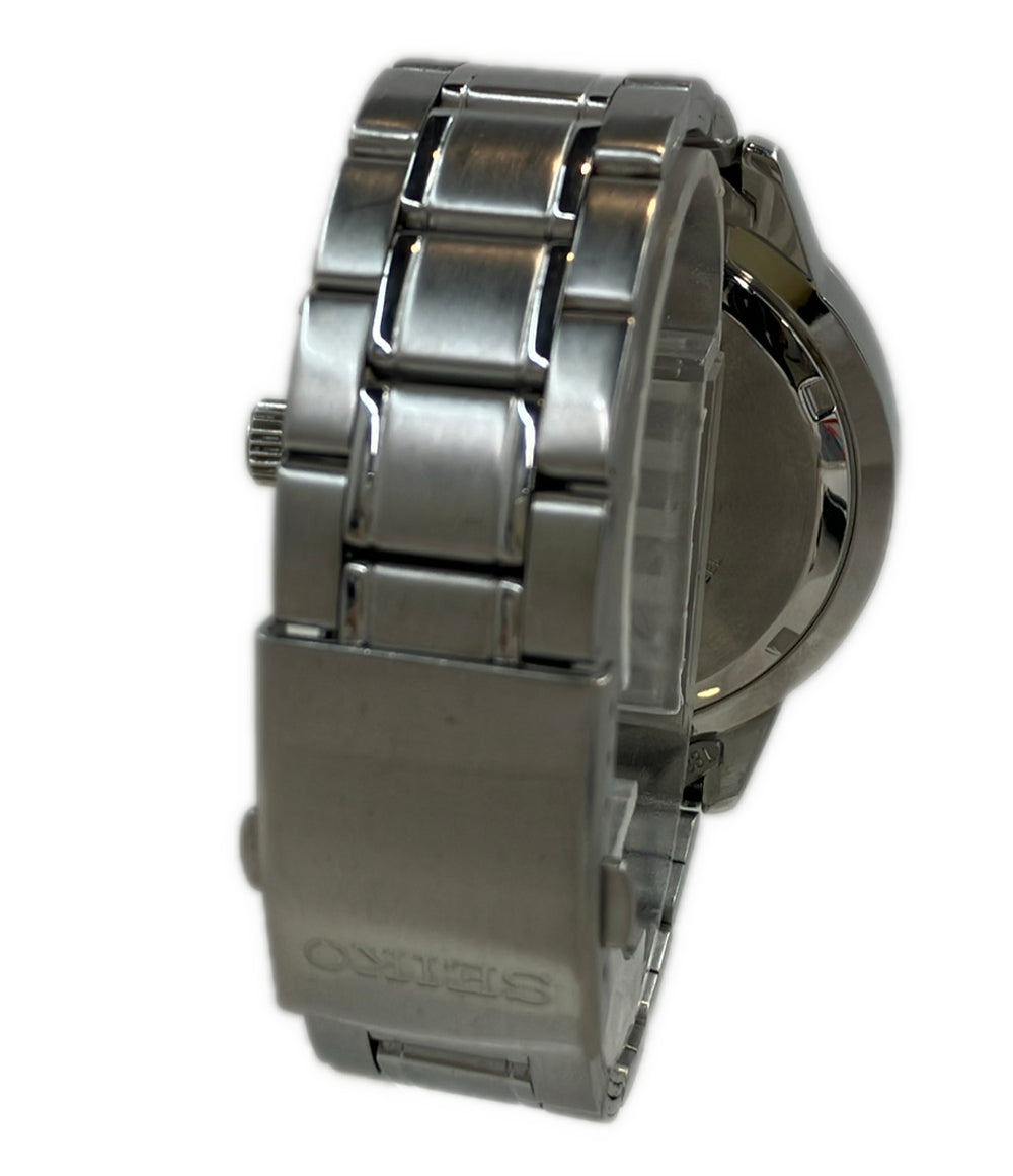 SEIKO 腕時計 クオーツ ブラック 4T53-00A0 メンズ セイコー