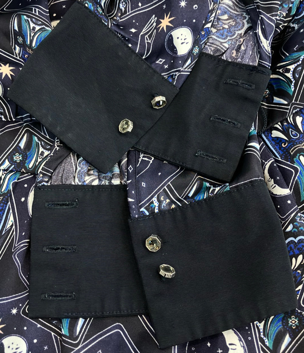ANAYI 長袖 タロット柄 ワンピース レディース SIZE 36 アナイ