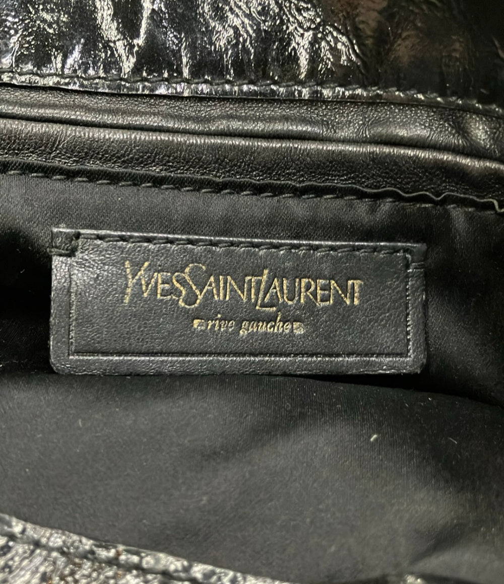 YVES SAINT LAURENT トートバッグ パテントレザー レディース イヴ・サンローラン