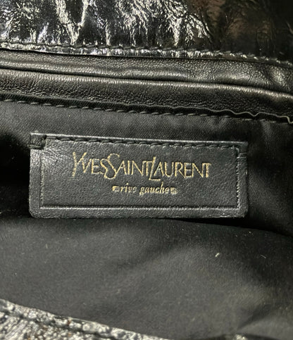 YVES SAINT LAURENT トートバッグ パテントレザー レディース イヴ・サンローラン