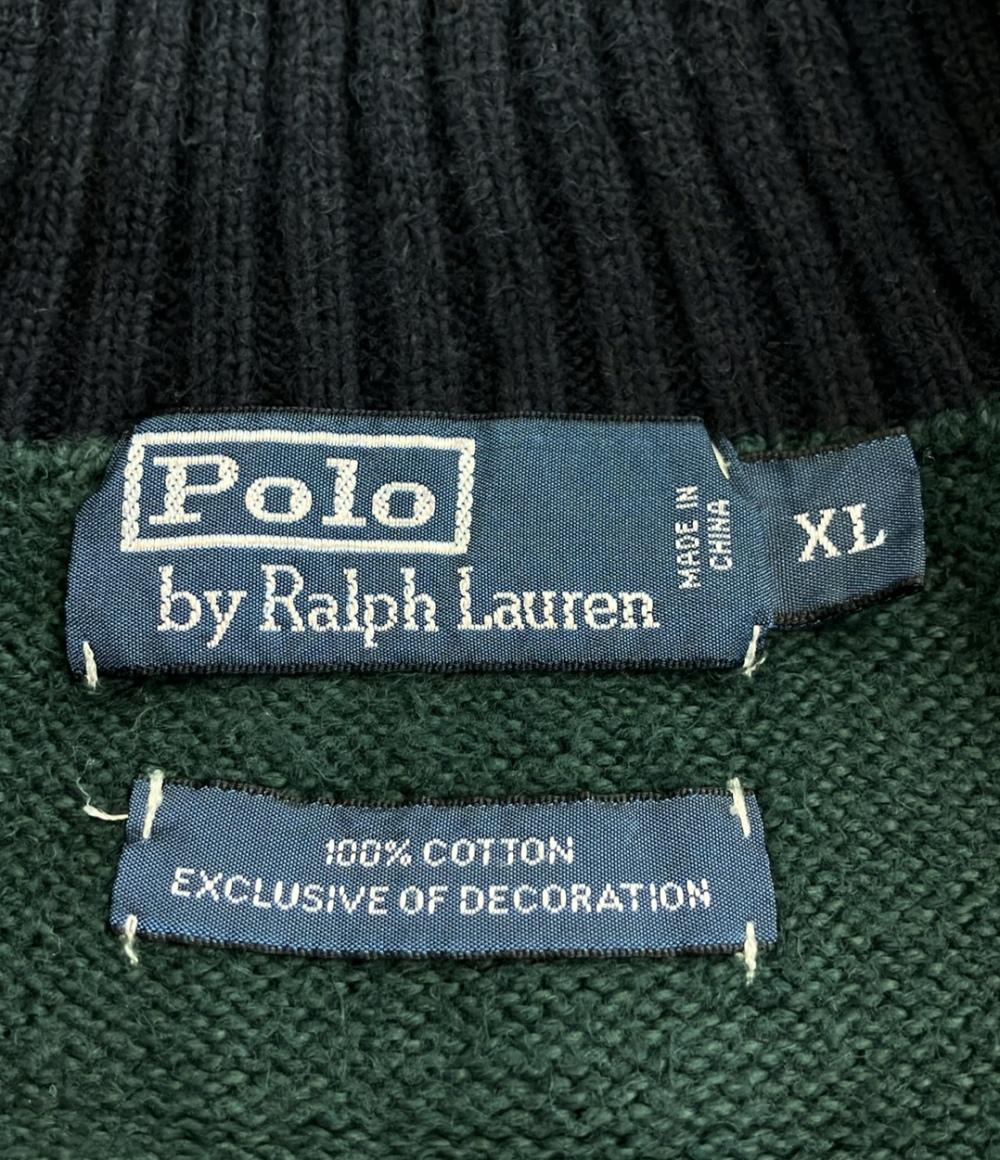 ポロバイラルフローレン ハーフジップニットベスト メンズ SIZE XL (XL) Polo by Ralph Lauren