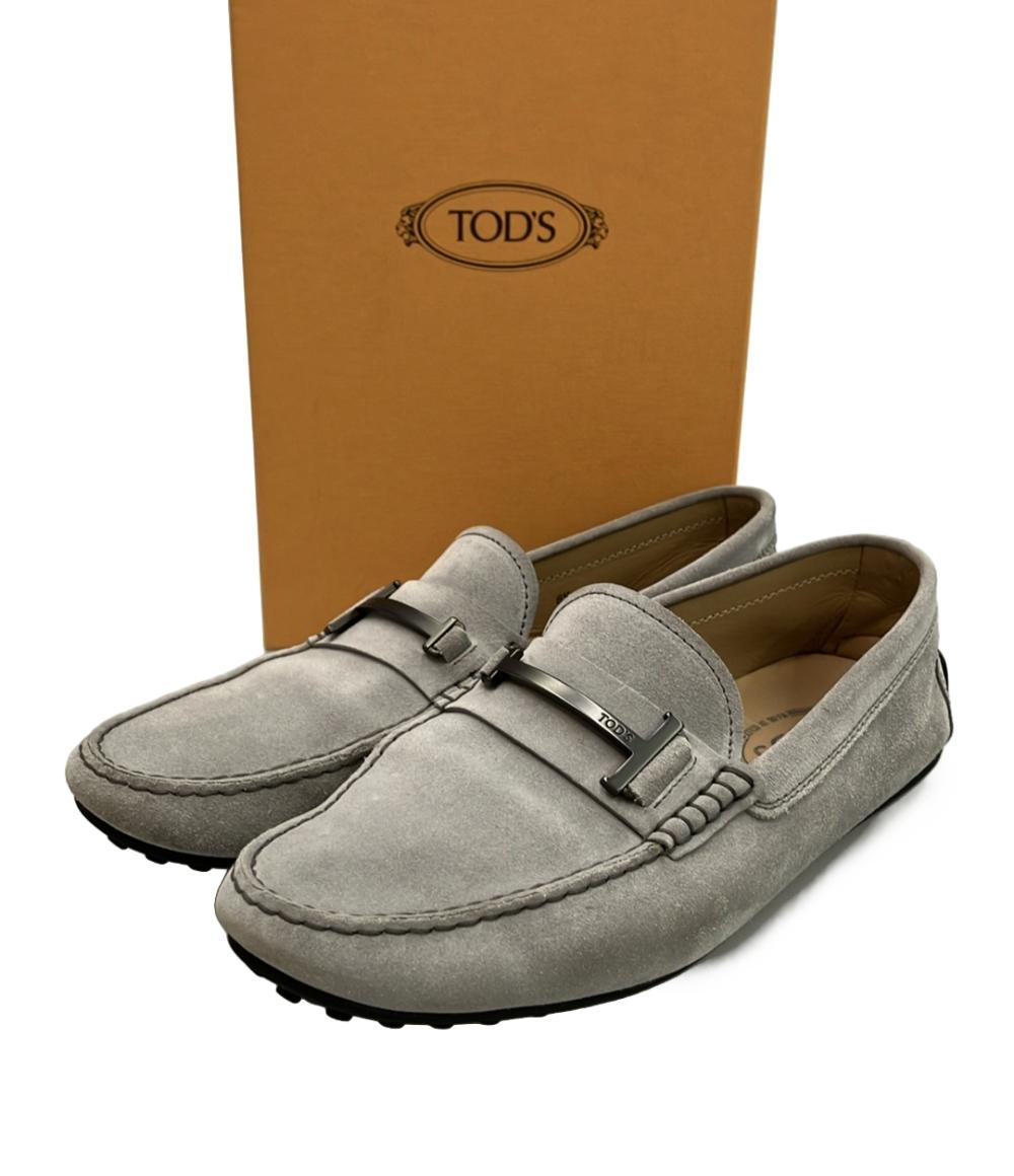 美品 TOD’S ローファー ドライビングシューズ スエード モカシン ゴンミーノ メンズ SIZE 8.5 (L) トッズ