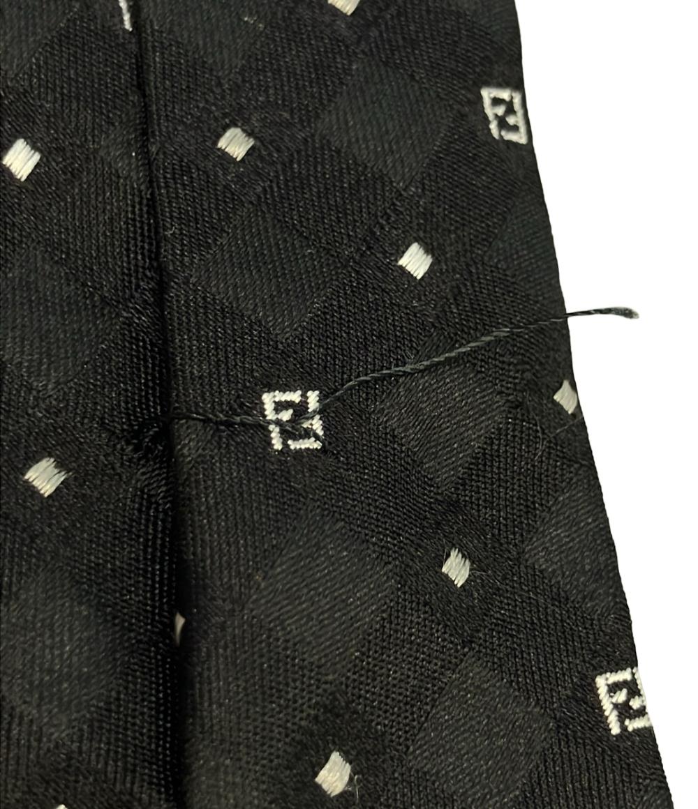 フェンディ ネクタイ シルク100% メンズ FENDI