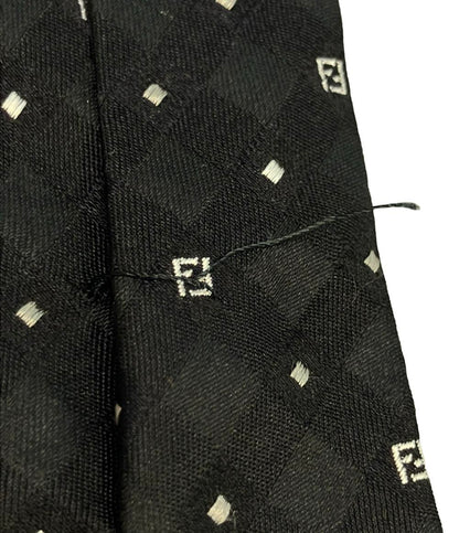 フェンディ ネクタイ シルク100% メンズ FENDI