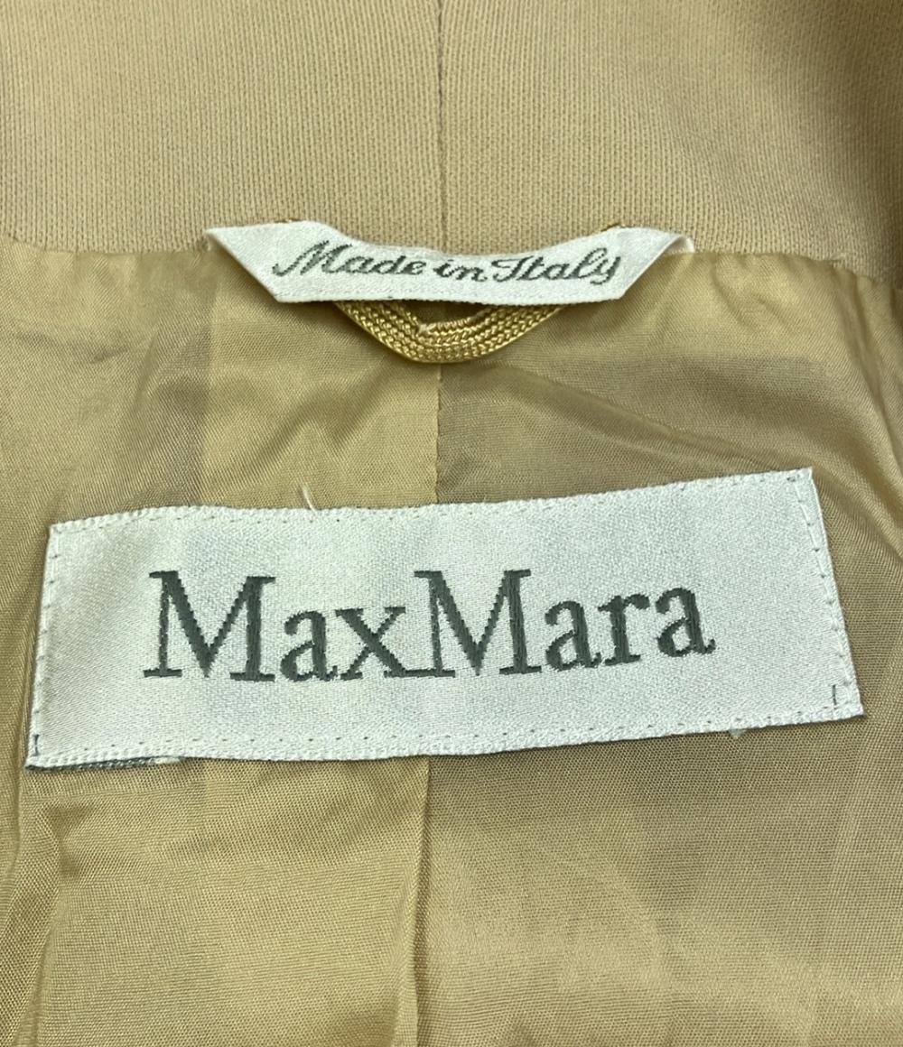 マックスマーラ ノーカラージャケット レディース SIZE 40 (S) MAX MARA