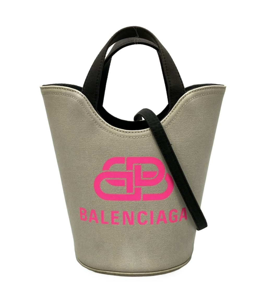 バレンシアガ 2WAY ハンドバッグ ショルダーバッグ 斜め掛け ウェーブ レディース BALENCIAGA