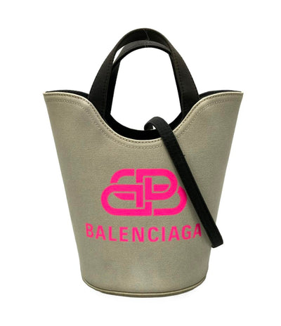 バレンシアガ 2WAY ハンドバッグ ショルダーバッグ 斜め掛け ウェーブ レディース BALENCIAGA