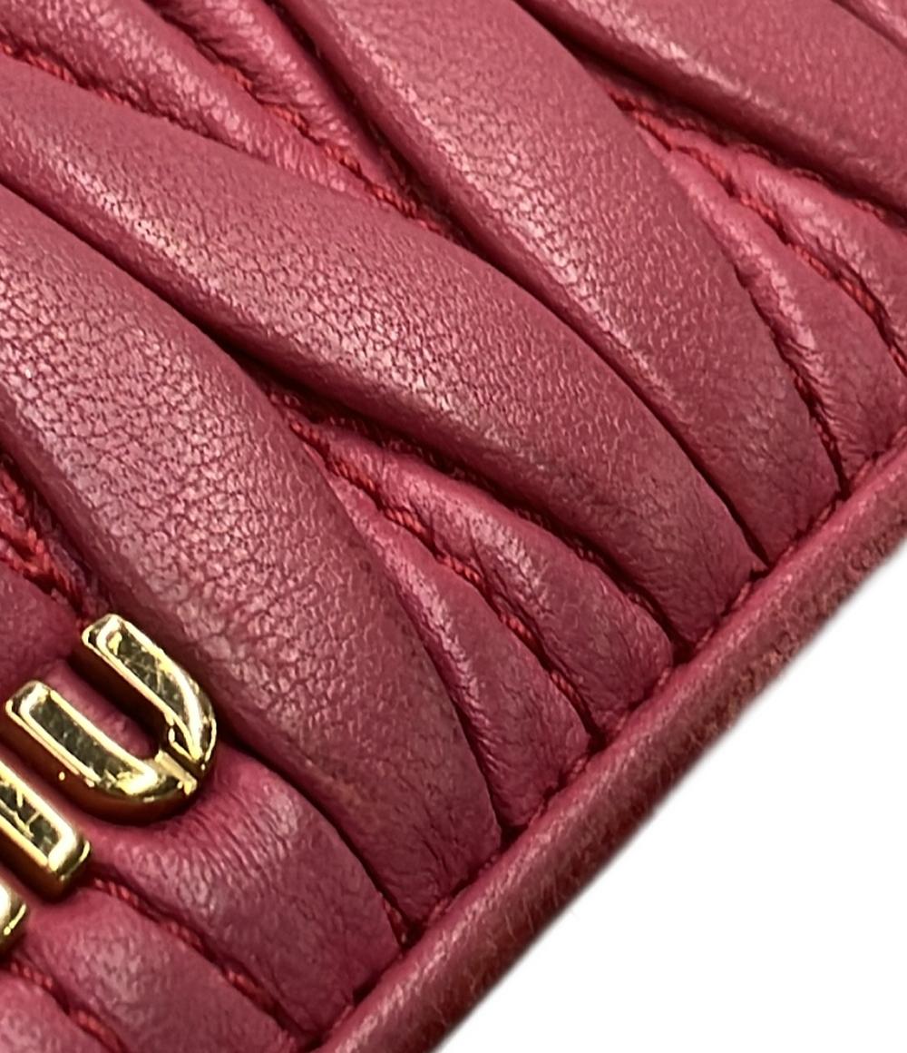 MIUMIU カードケース コインケース フラグメントケース レディース ミュウミュウ