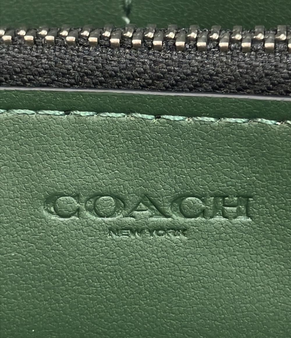 COACH ラウンドファスナー長財布 メンズ コーチ