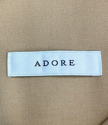 美品 アドーア ダブルクロスコットンワンピース レディース SIZE 36 (XS) ADORE