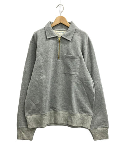 美品 メルツベーシュヴァーネン スウェット ハーフジップ メンズ SIZE L Merz b. Schwanen
