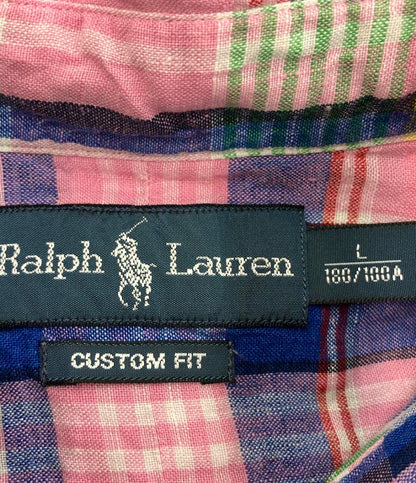 ラルフローレン 半袖シャツ チェック メンズ SIZE L (L) RALPH LAUREN