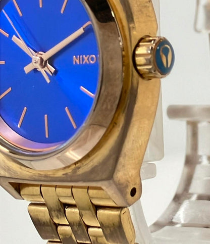 ニクソン 腕時計 クオーツ ブルー 15E レディース NIXON