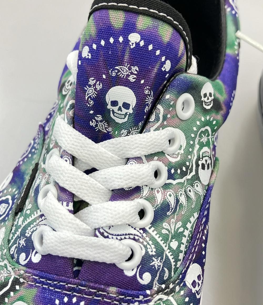 美品 バンズ ローカットスニーカー スカル ペイズリー柄 メンズ SIZE 28.5 (XL) VANS