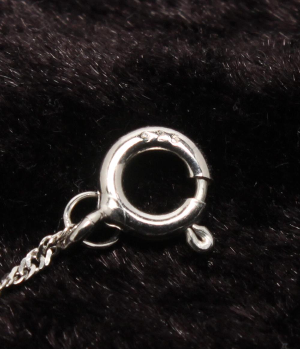 美品 ネックレス SV925 マベパール 15mm レディース