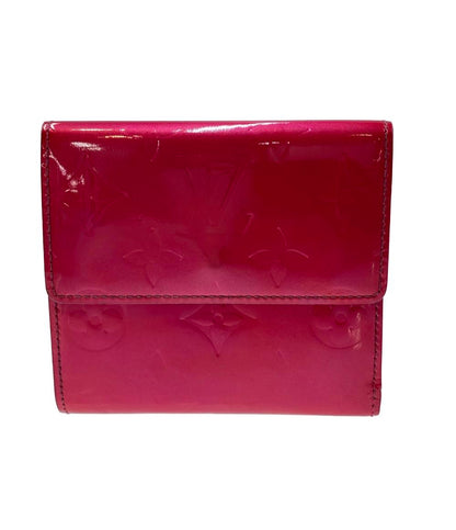 訳あり LOUIS VUITTON Wホック 二つ折り財布 ポルトモネビエカルトクレディ ヴェルニ M91248 レディース ルイ・ヴィトン