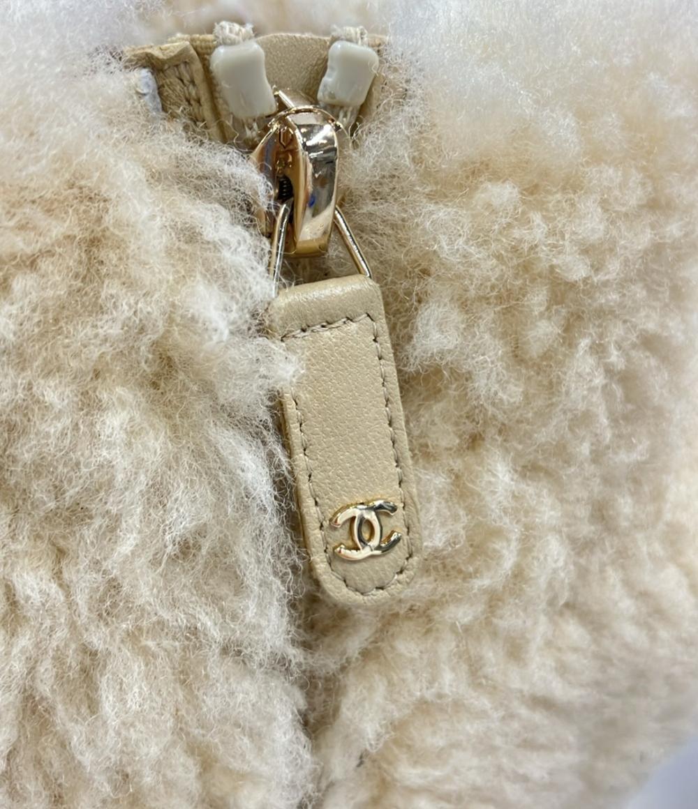 CHANEL ショートブーツ ボア マトラッセ レディース SIZE 37 1/2 C (L) シャネル