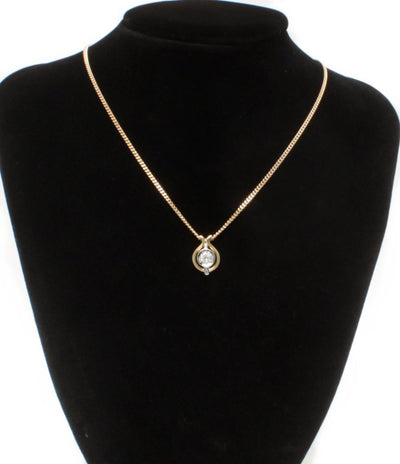 美品 ネックレス K18 Pt900 ダイヤ 0.46ct レディース