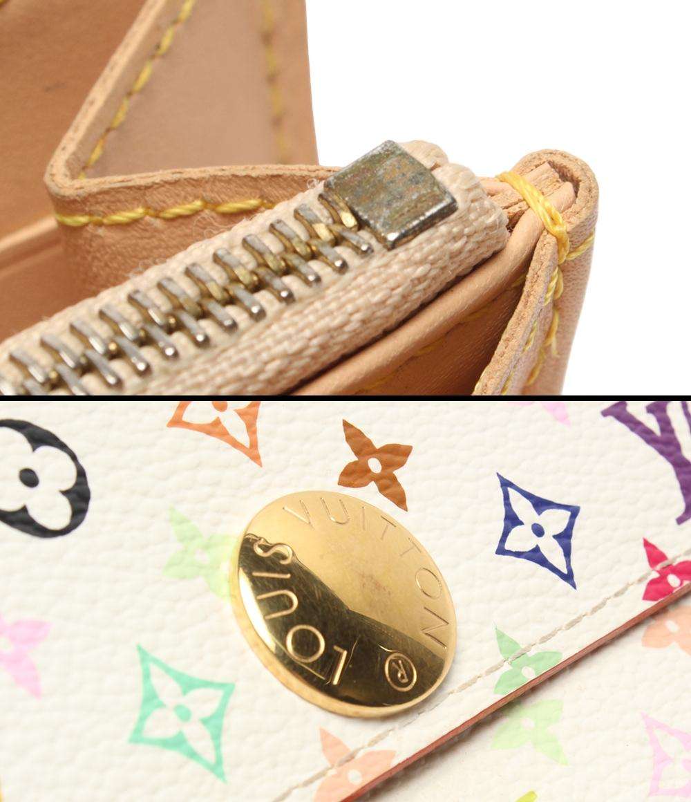 Louis Vuitton 長財布 マルチカラー ポシェット ポルトモネクレディ M60004 レディース メンズ ルイヴィトン