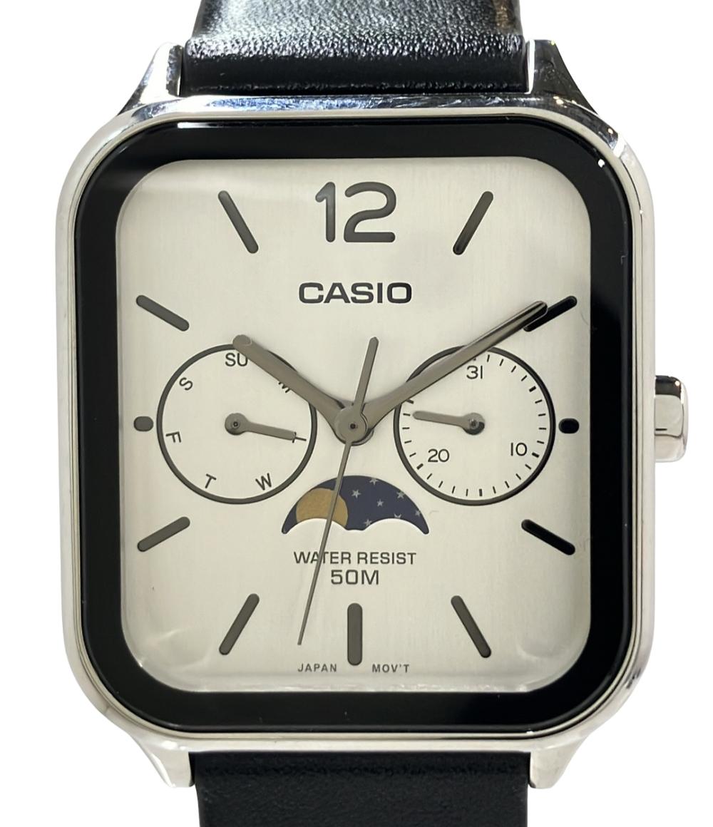 CASIO 腕時計 クオーツ シルバー MTP-M305 メンズ カシオ