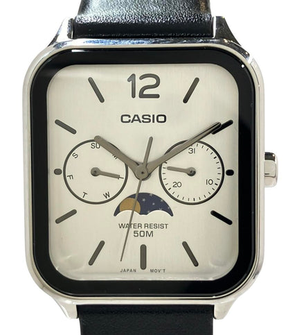 CASIO 腕時計 クオーツ シルバー MTP-M305 メンズ カシオ