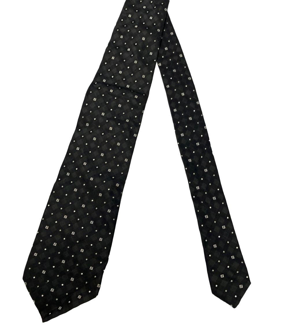 フェンディ ネクタイ シルク100% メンズ FENDI