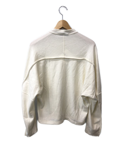 イッセイミヤケ  長袖ニット TUCKED WOOL JERSEY      レディース SIZE 2 (M) ISSEY MIYAKE